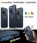 TORRAS Magnetic Guardian Slim Case for iPhone 14 Pro Max