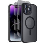 iPhone 14 Pro Max Case with Privacy Protectors