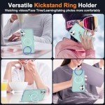 SKYLMW iPhone 16 Military-Grade Case with Stand