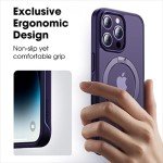 iPhone 14 Pro Max Case with Magnetic Stand - Purple