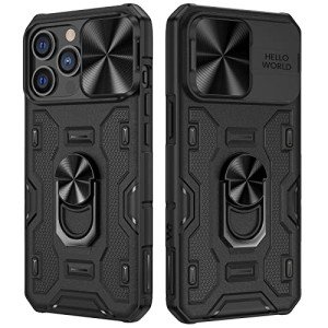 VEGO iPhone 14 Pro Max Kickstand Case - Black