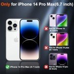 Supfine Magnetic iPhone 14 Pro Max Case - Matte Purple