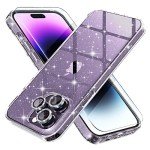 Sparkly Clear Phone Case for iPhone 14 Pro Max