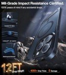 TORRAS Magnetic Kickstand Case for iPhone 14 Pro Max