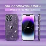 Sparkly Clear Phone Case for iPhone 14 Pro Max