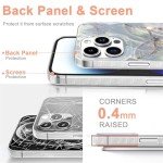 Shiny Silver Butterfly iPhone 14 Pro Max Case