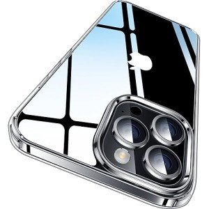 Crystal Clear iPhone 14 Pro Max Case - 10FT Protection