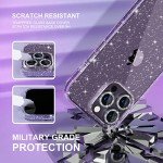 Sparkly Clear Phone Case for iPhone 14 Pro Max