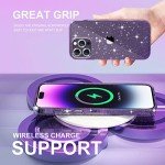 Sparkly Clear Phone Case for iPhone 14 Pro Max