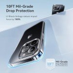 Crystal Clear iPhone 14 Pro Max Case - 10FT Protection