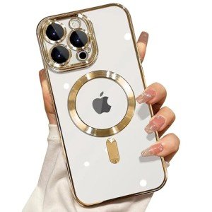 Elegant Clear Case with Camera Protector for iPhone 14 Pro Max