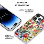 MOSNOVO iPhone 14 Pro Max Clear Bumper Case