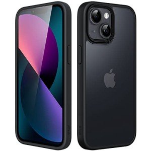JETech Matte Phone Case for iPhone 13 - Black