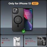 Miracase Magnetic iPhone 13 Case with 2X Protectors