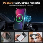 Miracase Magnetic iPhone 13 Case with 2X Protectors