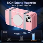 Mocca Magnetic iPhone 13 Case, Pink Slim Fit
