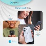 Speck CandyShell Grip Case for iPhone 16