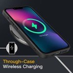 JETech Matte Phone Case for iPhone 13 - Black