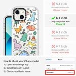 Dinosaur Land iPhone 13 Case with Military Protection
