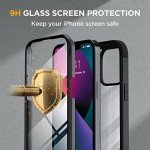 Miracase Full-Body Glass Case for iPhone 13