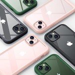 Rugged iPhone 13 Case with Screen Protector - Green