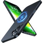 Magnetic Slim-Fit iPhone 16 Case - Matte Black