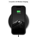 TENDLIN Wood Grain Carbon Fiber Case for iPhone 13