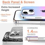 Frosted Glitter iPhone 13 Case for Women