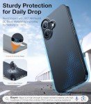 Magnetic Slim-Fit iPhone 16 Case - Matte Black