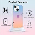 Frosted Glitter iPhone 13 Case for Women