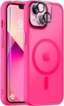 Hot Pink Magnetic Phone Case for iPhone 13