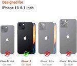 Frosted Glitter iPhone 13 Case for Women