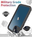 Dewfoam iPhone 13 Full-Body Waterproof Case (Black)