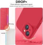 Vooii iPhone 13 Liquid Silicone Case - Red