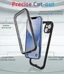 Dewfoam iPhone 13 Full-Body Waterproof Case (Black)