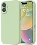 LOVE 3000 iPhone 16 Case - Soft Silicone, Matcha