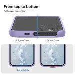 Spigen Silicone Case for iPhone 13 - Iris Purple