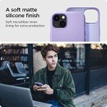 Spigen Silicone Case for iPhone 13 - Iris Purple
