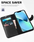 TUCCH iPhone 13 Wallet Case with RFID Protection