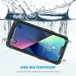 iPhone 13 Waterproof Shockproof Case with Screen Protector