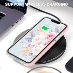 Pink Slim Clear iPhone 13 Shockproof Case