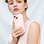 Pink Slim Clear iPhone 13 Shockproof Case