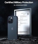 Tough Shockproof iPhone 13 Pro Case - Translucent Black