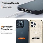 Tough Shockproof iPhone 13 Pro Case - Translucent Black