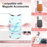 Hython Clear Glitter MagSafe iPhone 16 Case