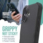 Smartish iPhone 16 Magnetic Protective Case - Black