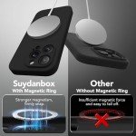 SuydanBox Magnetic iPhone 13 Pro Case, Black