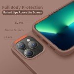 iPhone 13 Pro Ultra Slim Silicone Case - Light Brown