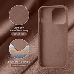 iPhone 13 Pro Ultra Slim Silicone Case - Light Brown