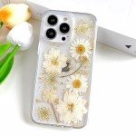 LSEEKA iPhone 13 Pro Clear Case with Flowers